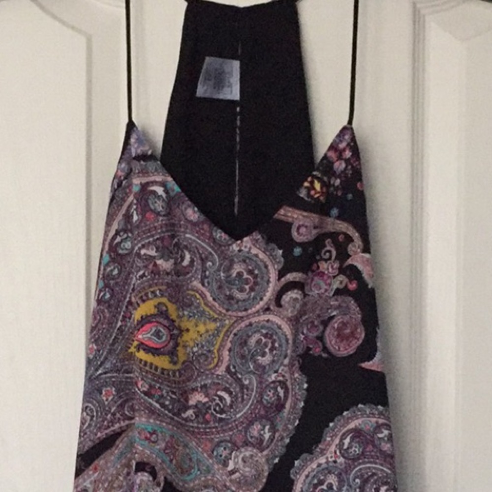 Donated - Beautiful reversible paisley tankExpress - Picture 3 of 8